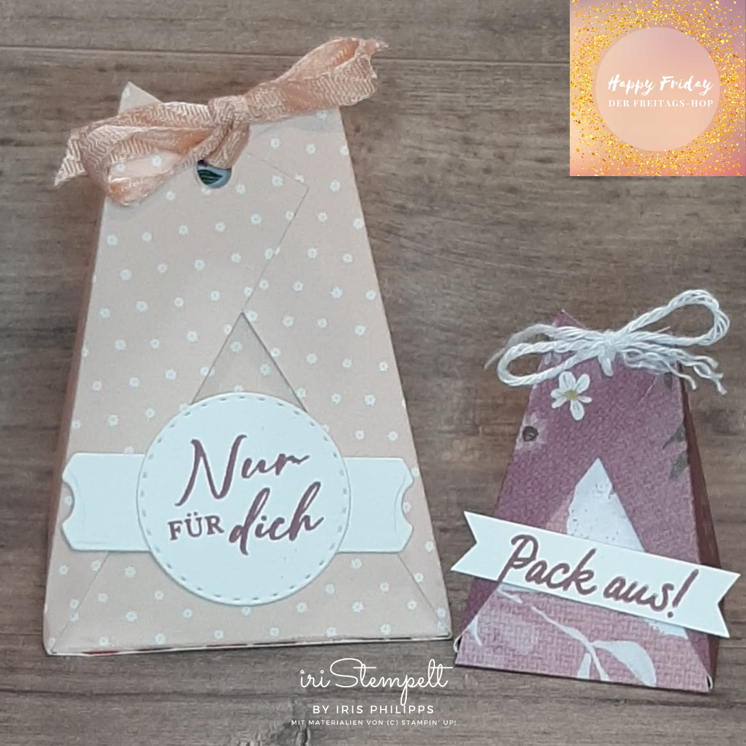 Happy Friday Blog Hop – Goodie/kleine Geschenkverpackung