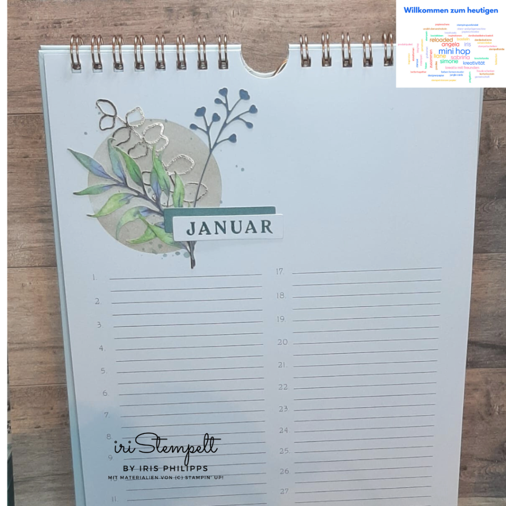 Kreativset "Ewig schöner Kalender"